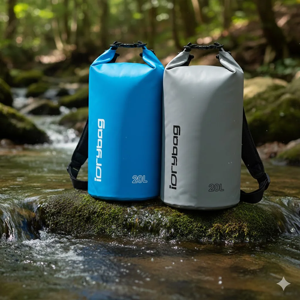 Idrybag sac étanche pour femmes hommes 2/5/10/15/20L natation Rafting kayak rivière Trekking sac sec sac à dos étanche