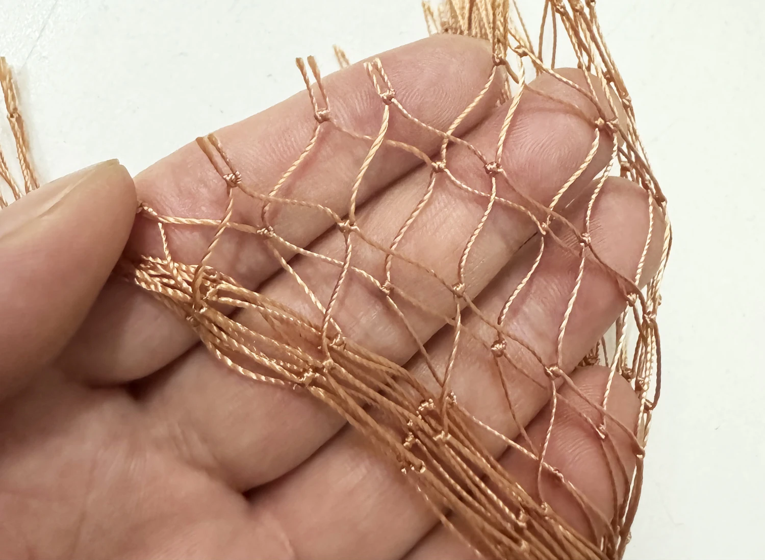Nylon Netting Brown Nylon Netting-Solid Tyre Line Net Mesh for Anti Bird Netting Fruits and Vegetables Protective Mesh Garden Net Chicken