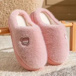 Cozy Plush Unisex Slippers with Ultra Soft Memory Foam and Non - Slip Sole - 36 - 37 (Pink)
