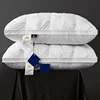 95% Goose Down Pillow White Cotton PillowCover Rectangle Bedroom Sleep 5-Star Hotel Pillow Low-Mid-high Pillows for Sleeping 1