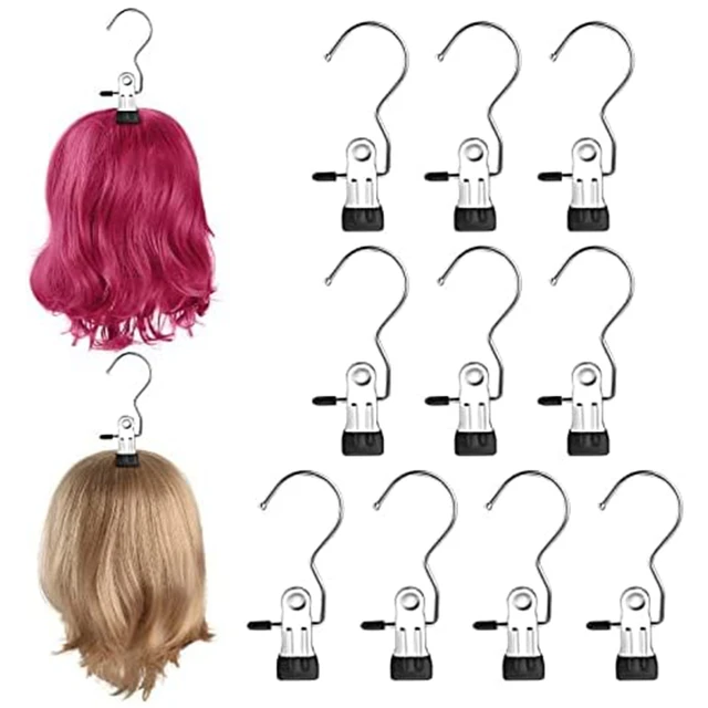 Hanging Wig Stand For Wigs White Black Wig Hanger For Multiple Wigs Durable Wig  Holder For Salon Display Wall Wig Stand Holder - AliExpress