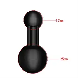Universal Ball Head Adapter Mount with 360° Rotation for Action Cameras and Accessories