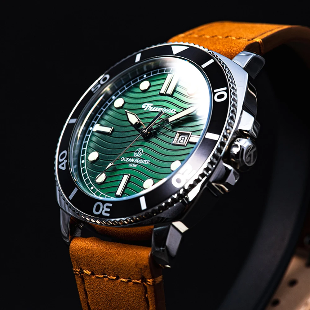 

Luxury Sports Watch Men 42mm TRUCMC Quartz Wristwatches Stainless Steel Sapphire Crystal 50m Waterproof Luminous Clocks 2023 New