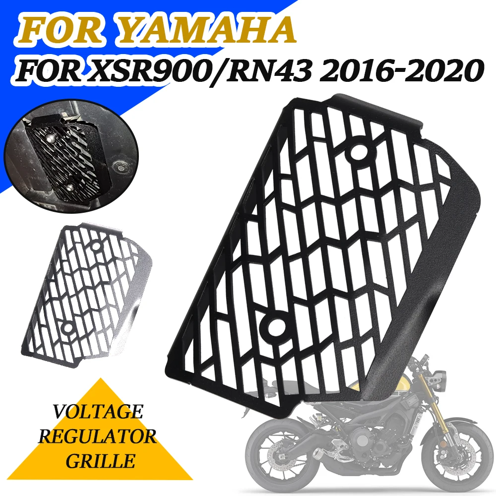 

Motorcycle Voltage Regulator Rectifier Grille Guard Protector Cover For Yamaha XSR 900 XSR XSR900 RN43 2016 2017 2018 2019 2020