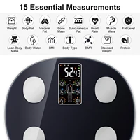 INSMART Body Weight Scale Balance Smart Scales with Screen Digital Scale for Body Weight Bmi Body Fat Bathroom Scales Bluetooth 2