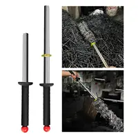 Magnetic Swarf Collector Magnet Stick Pick up Rod Magnetic Chip Collector Release Handle Metal Tools for for Workshop 1