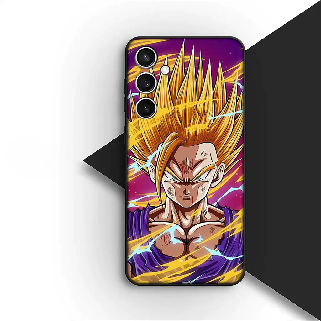 Dragon Warrior Soft Phone Case - Son Gohan Anime Design