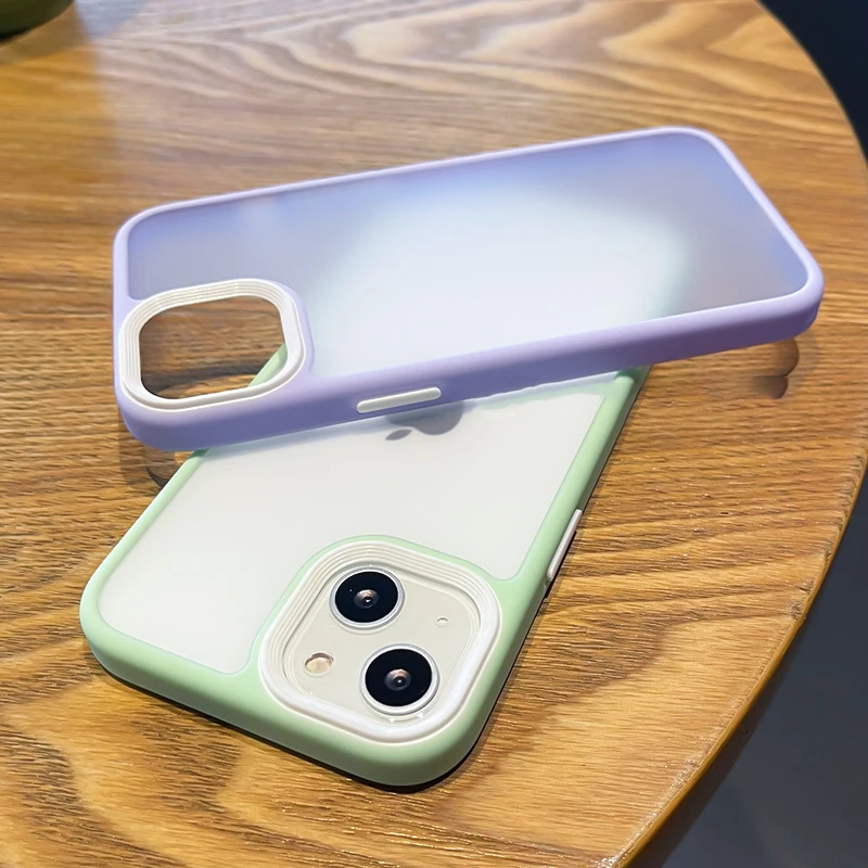 Custodia Per Telefono In Silicone Trasparente Con Placcatura Di Lusso Per IPhone 14 13 12 11 - Foto 7