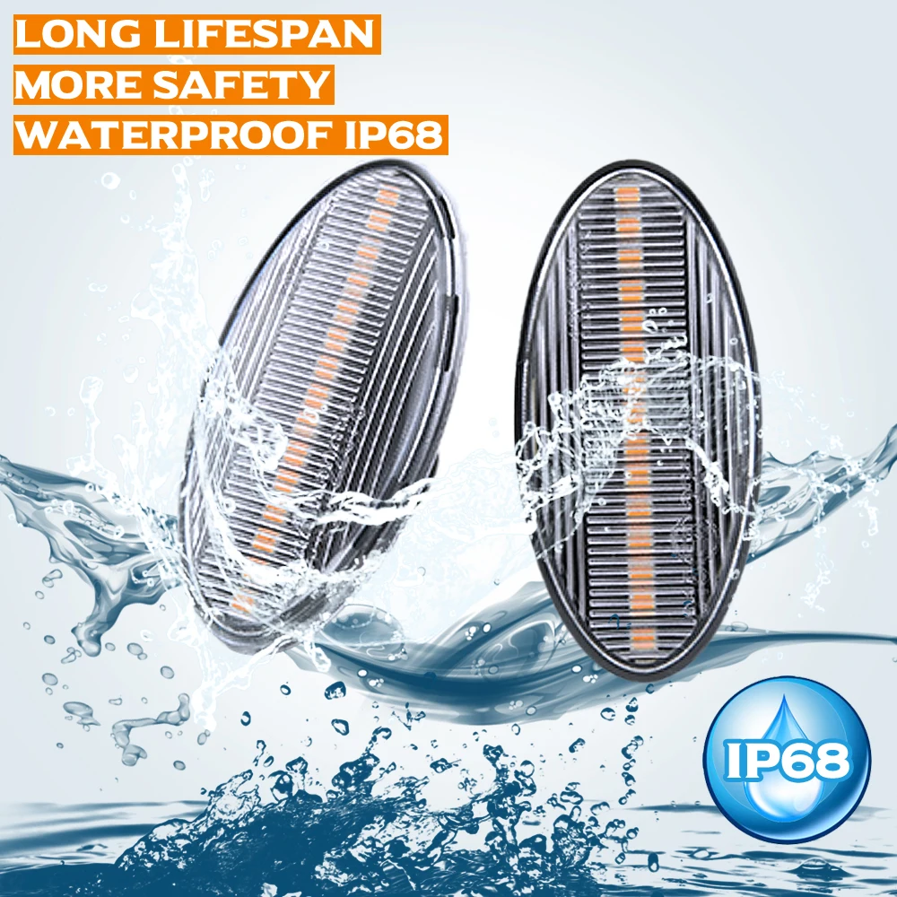 2pcs For Mazda 3 (BK) 2003-2009 Led Dynamic Side Marker Turn