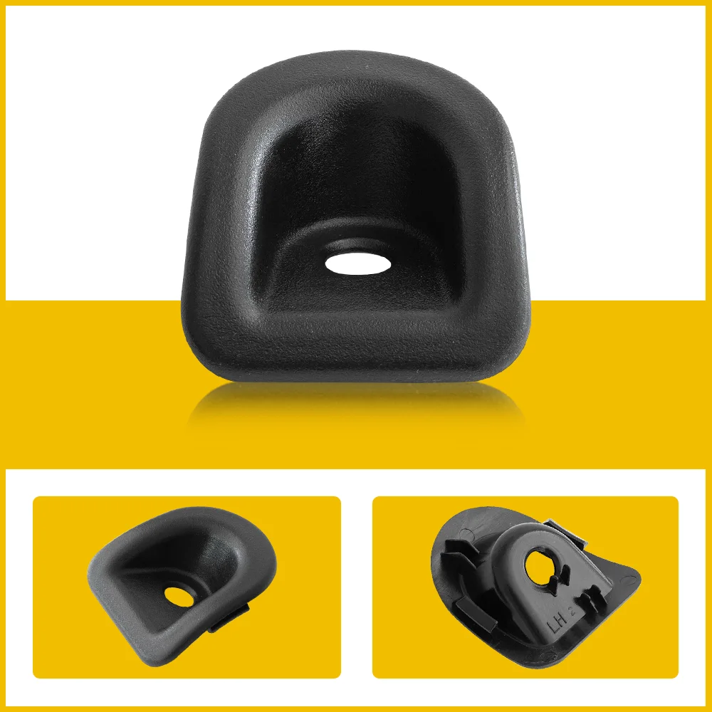 car door lock cover 2Pcs Black Left Right Door Panel Lock Grommets Covers For Ford Mustang 2005-2010 2011 2012 2013 2014 Replacement Accessories