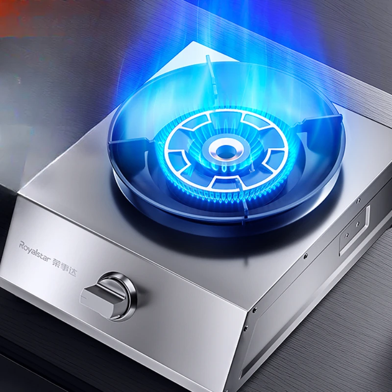 Home Tabletop Fierce Fire Gas Stove, Natural Liquefied Gas Single Stove, Energy Saving Stove Single Eye Stove