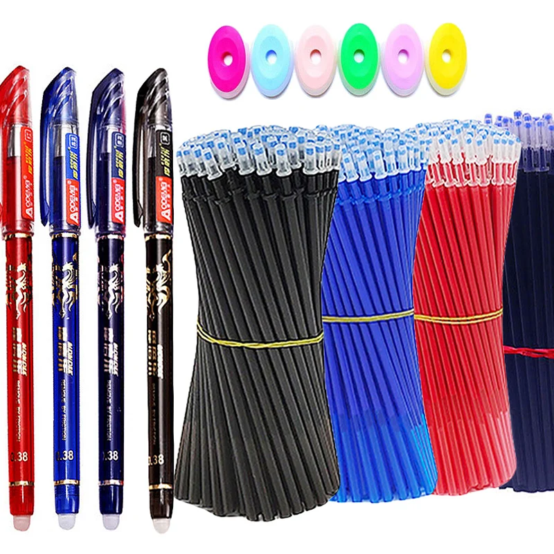 9 PCS Colored Gel Pens Set 0.5 mm Journaling Scrapbook Kawaii Ballpoint  Pens Stationery Retractable Pen Office Accessories - AliExpress