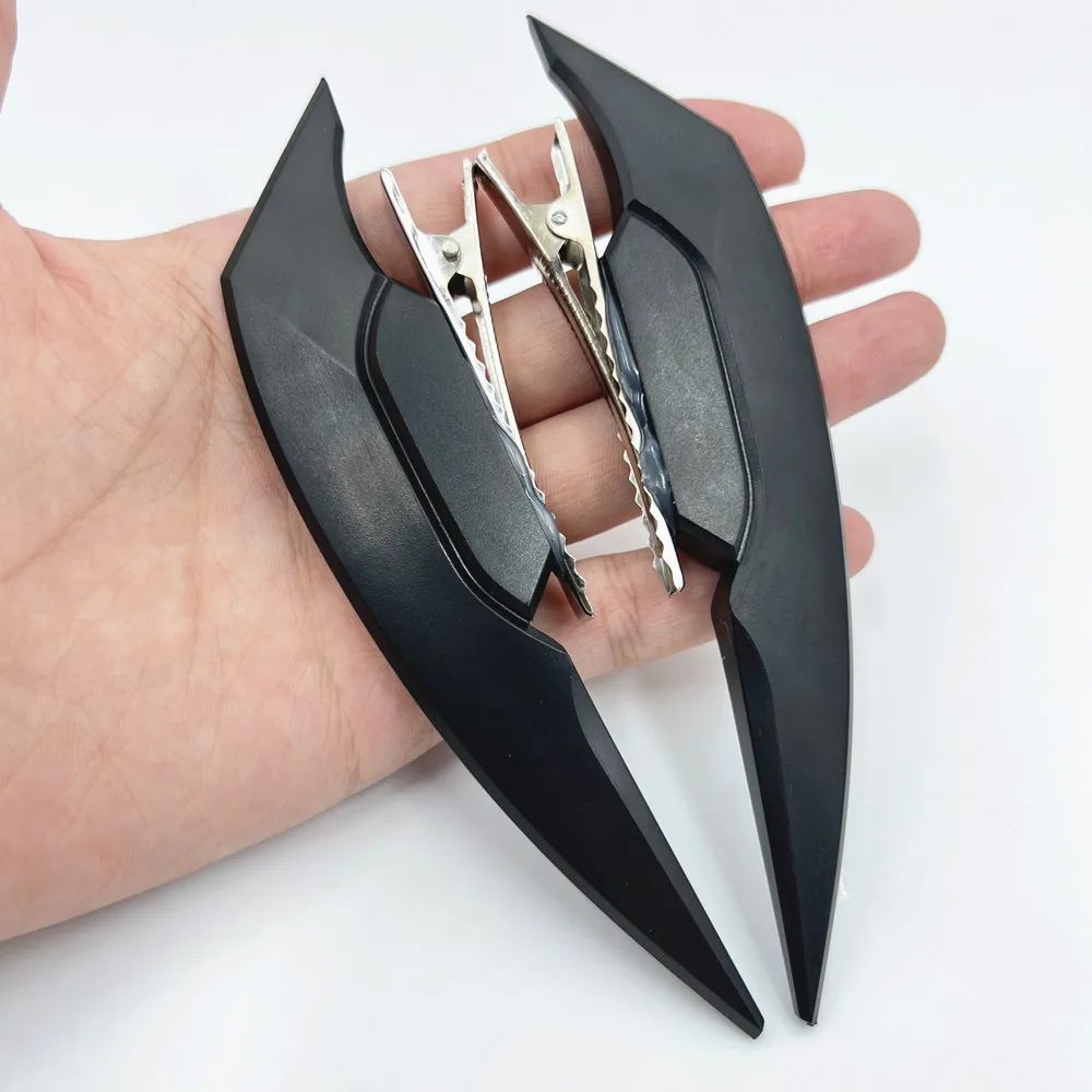 Anime Mechanical Robot Cyberpunk Lolita Cosplay Hair Clip Props PVC Headwear Accessories Halloween hair clips