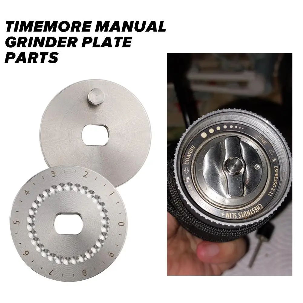 DIY Hand Shake Bean Grinder Adjustment Piece bean grinder accessories For Timemore Chestnut C/C2/C3/C3S/Slim/nano/G1manual Plate Part