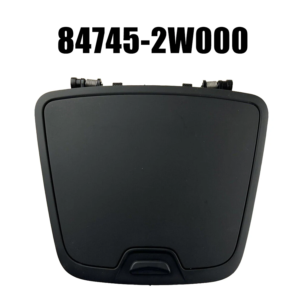

1x For Hyundai Santa Fe XL 3.3L 2013-2019 Dashboard Tray Center Panel With Cover #84745-2W000 Black Car Interior Accessories