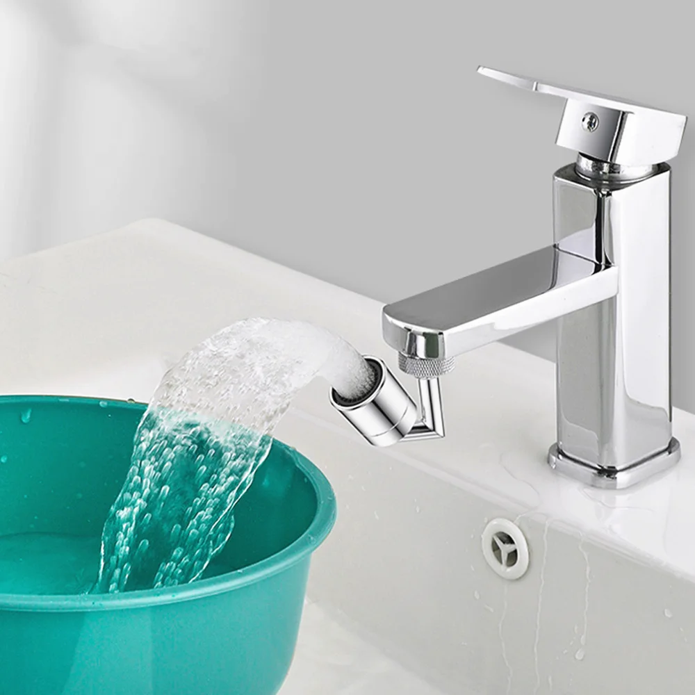 

Kitchen Faucet Anti-splash Aerator Universal Washbasin Tap Aerator Swivel Water Saving Nozzle Spray Extender Adapter Bubbler