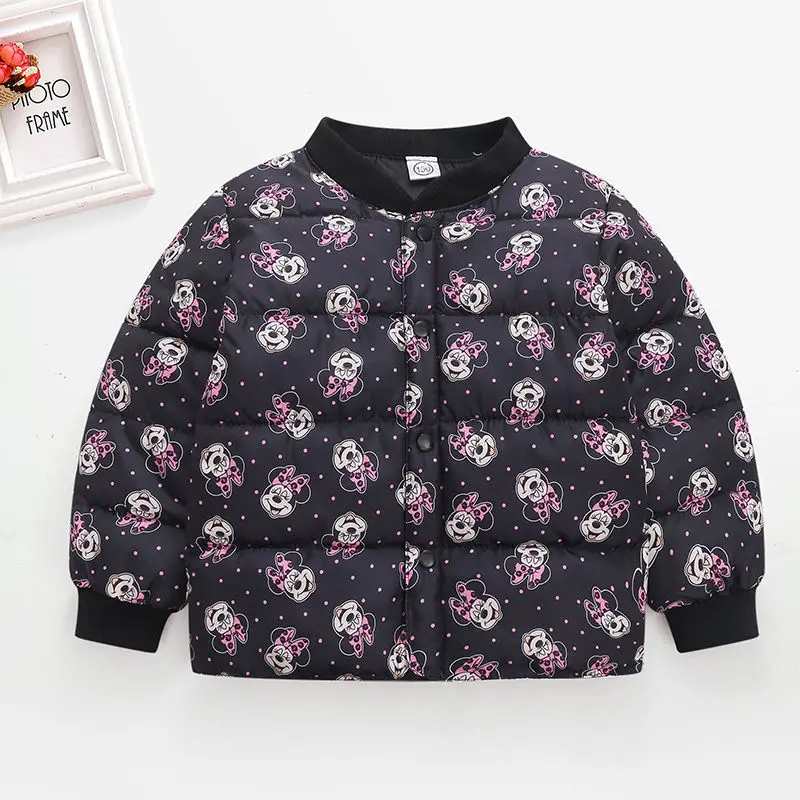 Autumn and Winter Children's Down Padded Jacket Boys and Girls Jackets 9 Months To Three Years Old Baby Winter Clothes