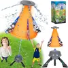 Outdoor Sprinkler for Kids, Launch Water Rocket Toy, Water Spray Rocket Launcher for Outside Yard Play Summer, Splashin 4