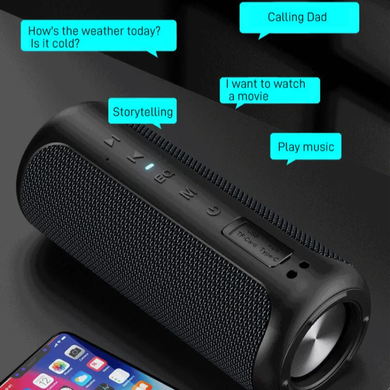 Bluetooth Player Subwoofer Bluetooth Speaker Small Speaker Mini Outdoor Subwoofer