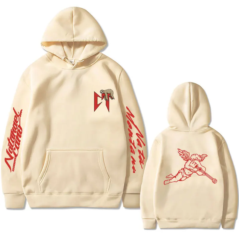 Singer Natanael Cano Corridos Tumbados CT Sloth Double Sided Print Hoodie Male Casual Sweatshirt Men Women Fashion Hip Hop Hoody