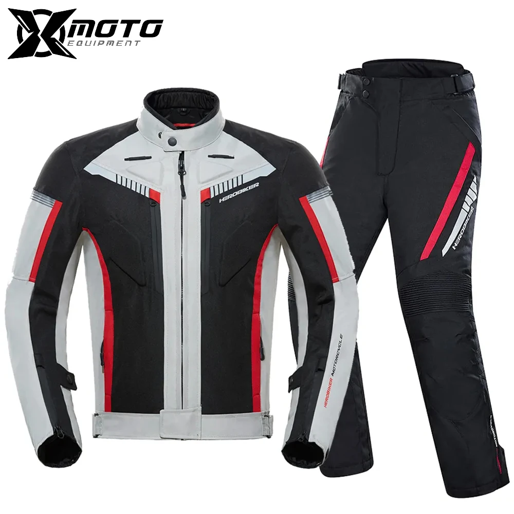 

Road Racing Suit New Motorcycle Jacket Motocross Motorcycle Jacket Motorcycle Gear Winter Warm Riding Moto Jacket