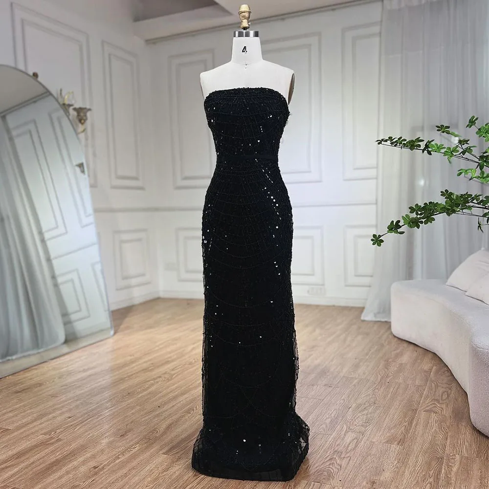 S80cad0c7872a482782475599a0b8db4aO Arabic Nude Mermaid Long Cape Sleeves Luxury Evening Dresses Gowns For Women Wedding Party Mallzona