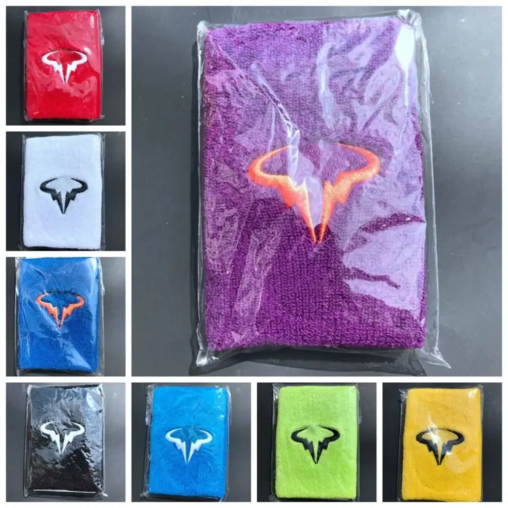 Sweat-absorbent Tennis Wristband Breathable Elasticity Yoga Wrist Wrap Cotton Wrist Support Sport Support Cycling