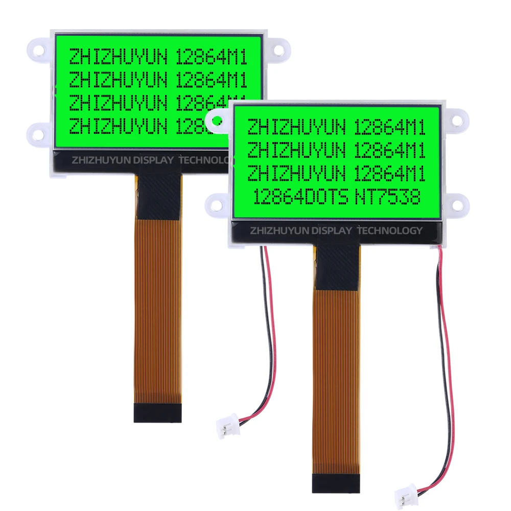 Film LCD Display Screen Tg12864M1-04WA0 26PIN SPI COG12864 NT7538 Controll (Board/No Board)