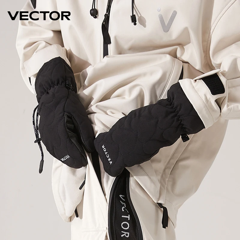 VECTOR Winter Ski Gloves 3M Snowboard Gloves Thermal Warm Touch Screen Skiing Gloves Men Women Antiskid and windproof 4
