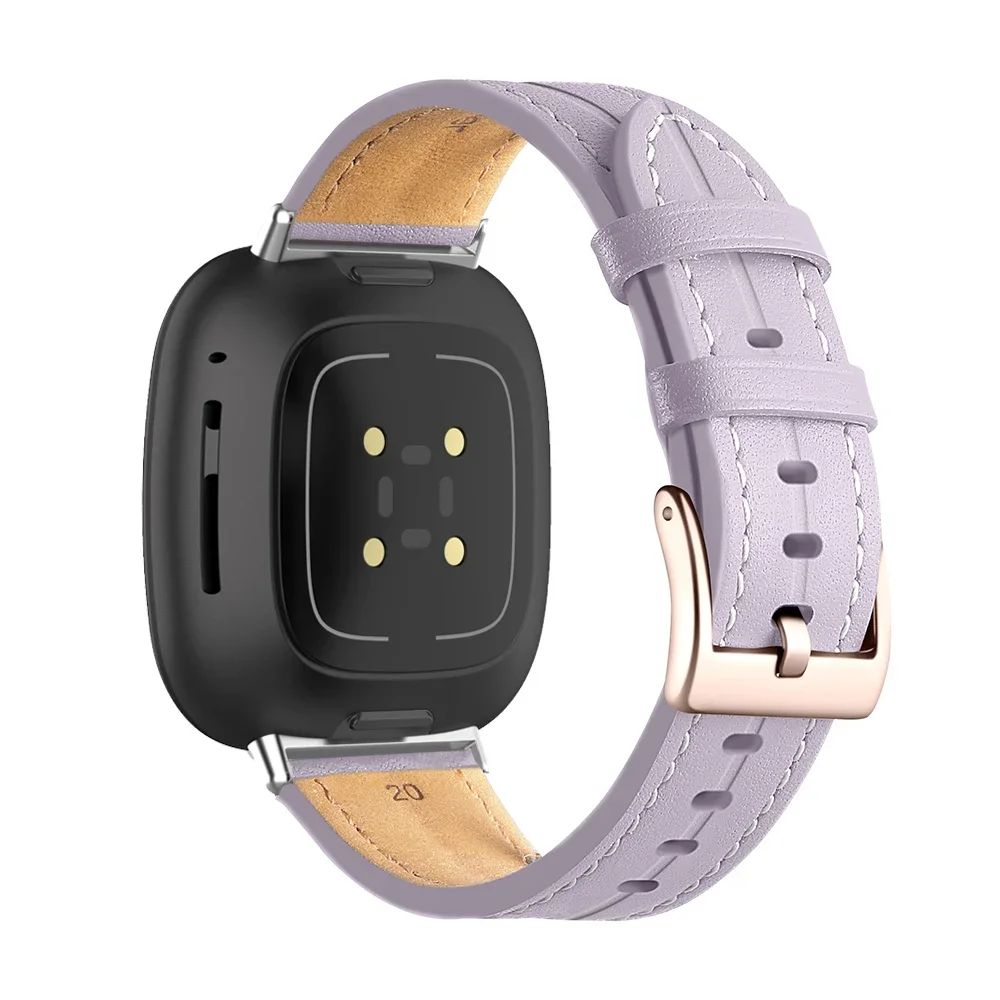 Premium Genuine Leather Smart Watch Strap with Pin Buckle