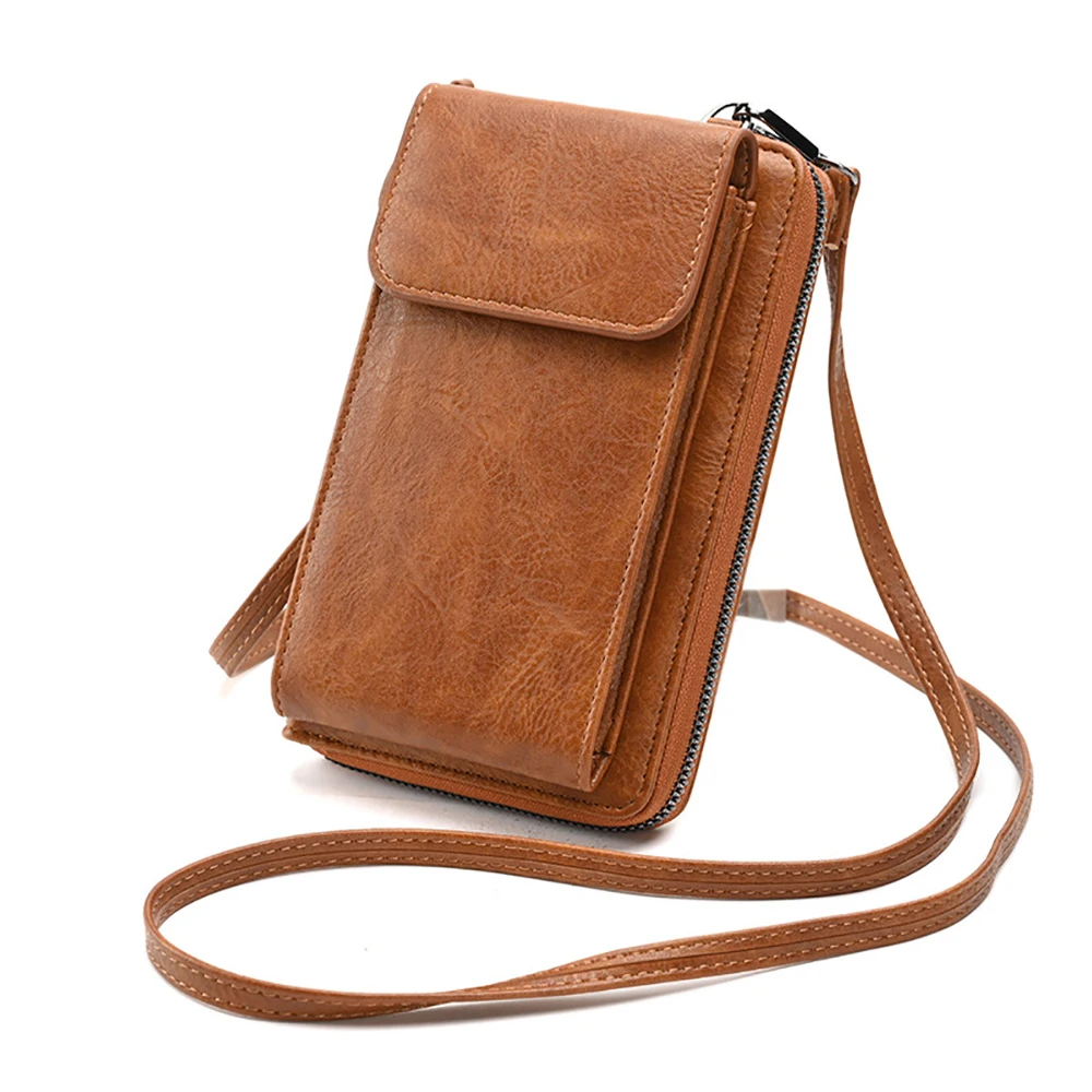 Modische Einzelschultertasche, vielseitige Umhängetasche, farbenfrohe Handytasche, Geldbörse mit großem Fassungsvermögen