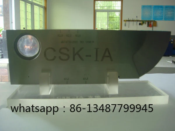 CSK-1A Ultrasonic Testing Comparison Test Block Standard Test Block Non destructive Testing New Standard 47013