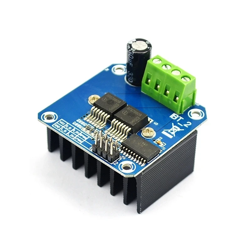 Modulo Driver Motore Liludin BTS7960 ad Alta Potenza con Limitazione di Corrente 43A per Auto Intelligenti e Refrigerazione a Semiconduttori - immagine 5