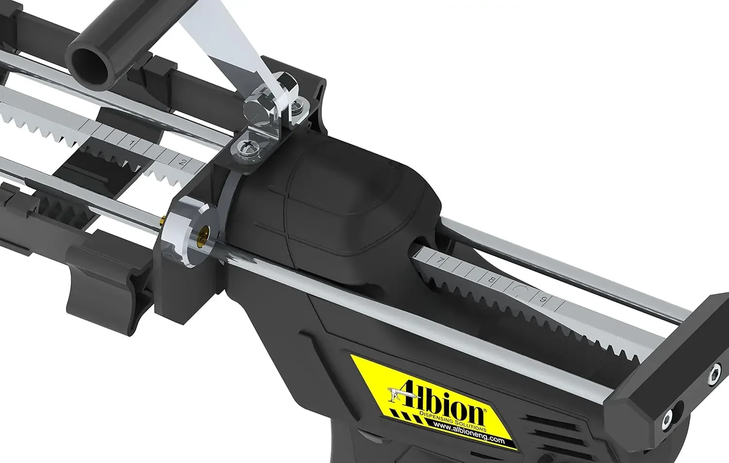 Engineering Company B26T600 600 Series B-Line Manual Multi-Component Cartridge Epoxy Adhesive Gun, 1:1 Ratio (300 x 300 m 5