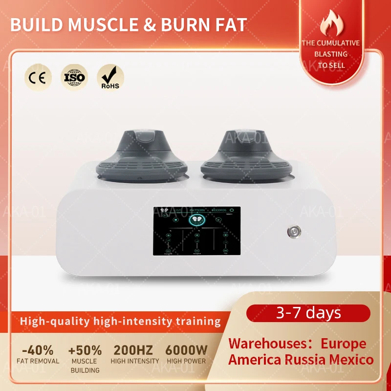 

Portable DLS-EMSlim NEO 13Tesla electromagnetic slimming and shaping machine muscle bodybuilding emszero stimulating shaper home