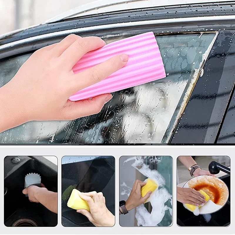 1PCS Damp Clean Duster Sponge Sponge Cleaning Brush Duster For Cleaning  Blinds Glass Mirror Cleaning Brush Dropshipping - AliExpress