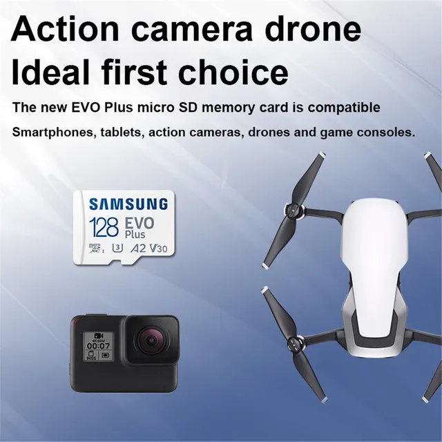 Armazenamento MicroSD rápido e confiável para todos os seus dispositivos