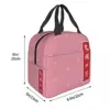 Kimetsu No Yaiba Anime Thermal Insulated Lunch Bag Women Demon Slayer Nezuko Lunch Container for Outdoor Picnic Storage Food Box 3