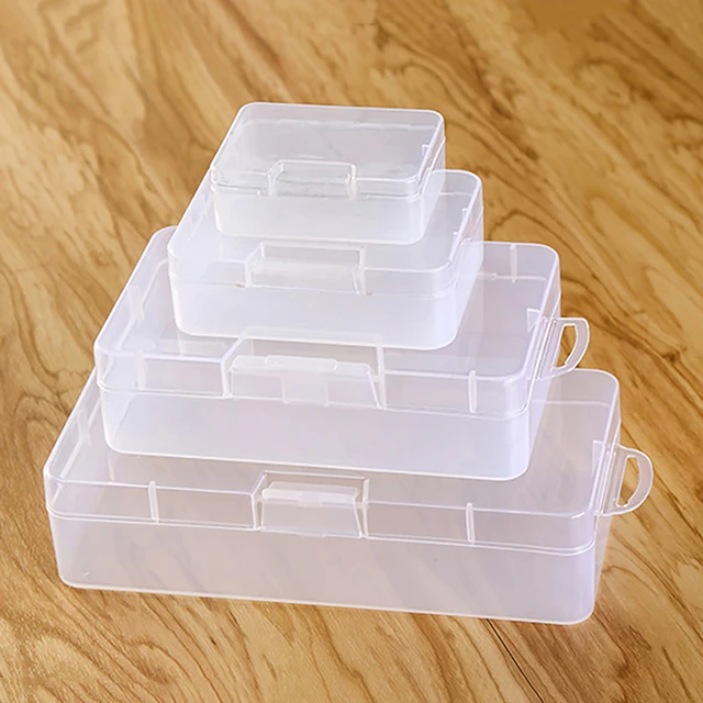 Mini Boxes Rectangle Transparent Jewelry Storage Case Container Packaging  Box For Collecting Business Card Small Items Supplies - AliExpress