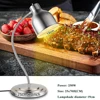 DW1 Food Heat Lamp Commercial Food Warmer Lamp Food Service Restaurant Retractable Heat Lamp Heating Lamp for Food Warming 6