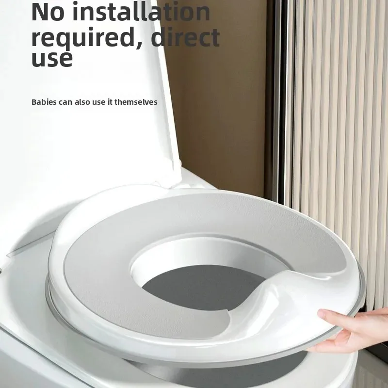 Children's Toilet Seat Universal Splash Proof for Male and Female Babies