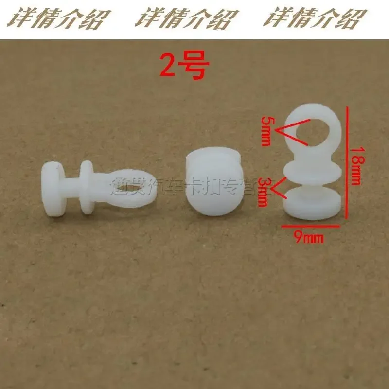 Car Curtain Clip Hook 10Pcs Universal Bus Curtain Pulley Hook Bus