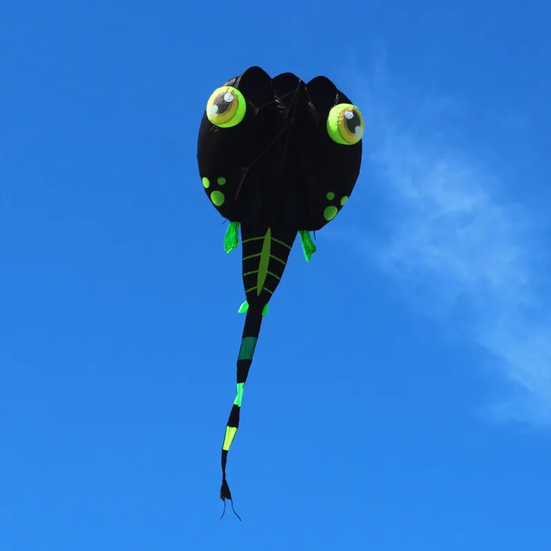 free shipping large tadpole kite fabric soft kites for adults professional kite jellyfish programmable toys octopus kite kepler 4