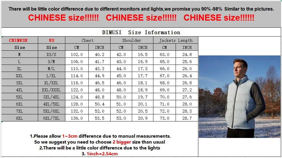 DIMUSI Vest Features