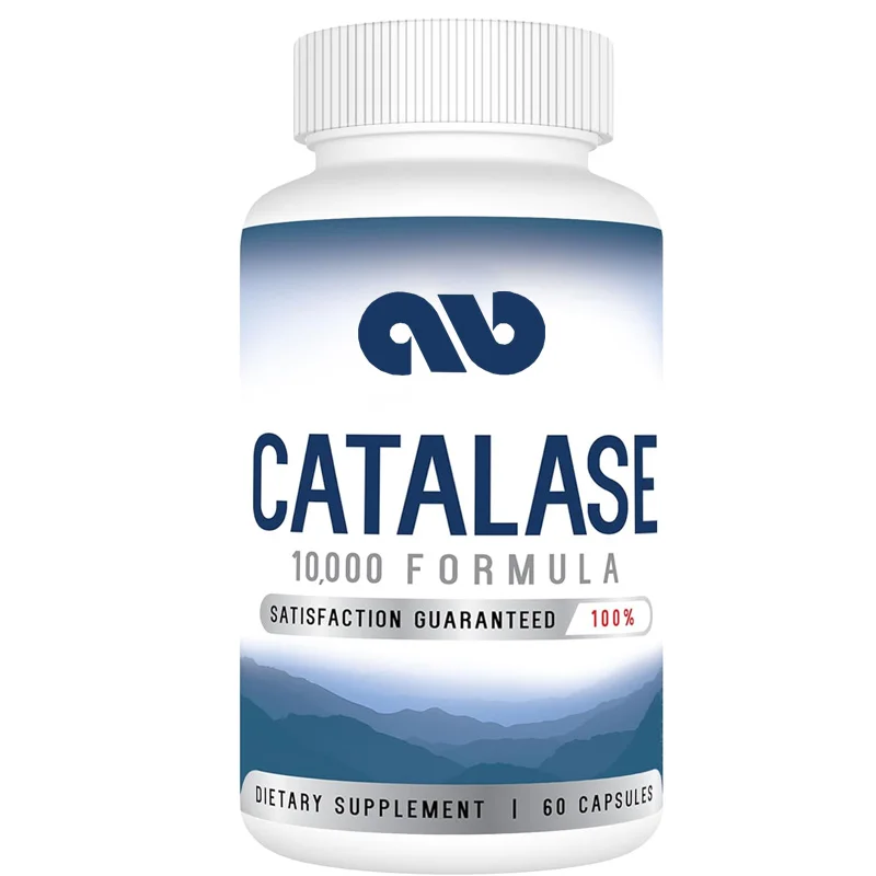Catalase supplement 10000 contains saw palm biotin Fo Ti and p-aminobenzoic acid-a hair supplement for strong and tough hair