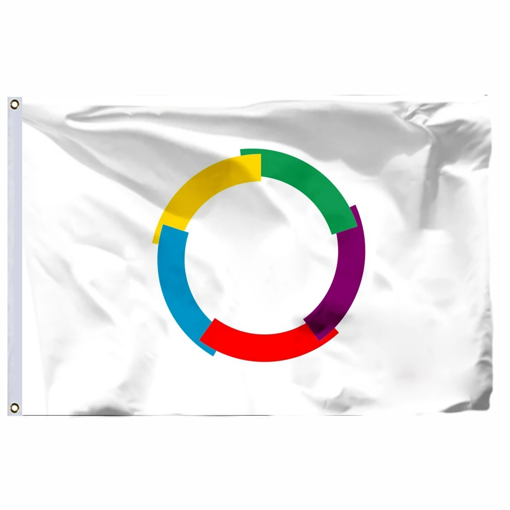 

La Francophonie Flag 90X150CM 3X5FT 2X3FT 100D Polyester Double Stitched High Quality Free Shipping