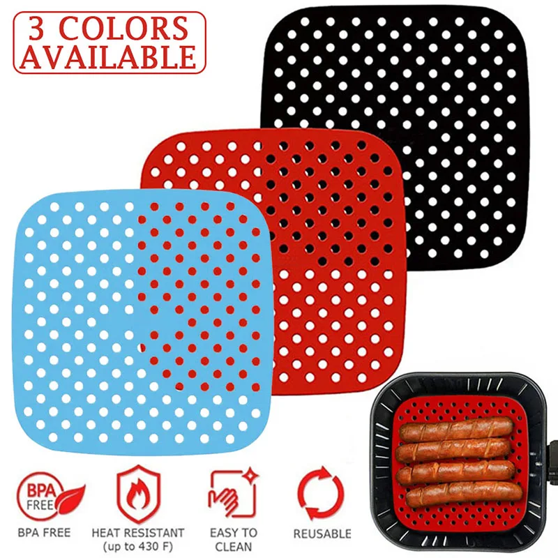 Silicone Mat Kitchen Accessories Air Fryer Accessories Air Fryers Cake Silicone Aliexpress