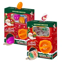 X'max Gift Christmas Toys Gashapon Machines with 6 Random Capsule Toys Egg Twisting Machine Cardboard Box Surprise Blind Box 1