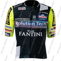 Team Solution Tech - Vini Fantini 2025 Cycling Jersey Set Mens ItalyClothing Road Bike Suit Bicycle Shirt Bib Shorts MTB Ropa 2