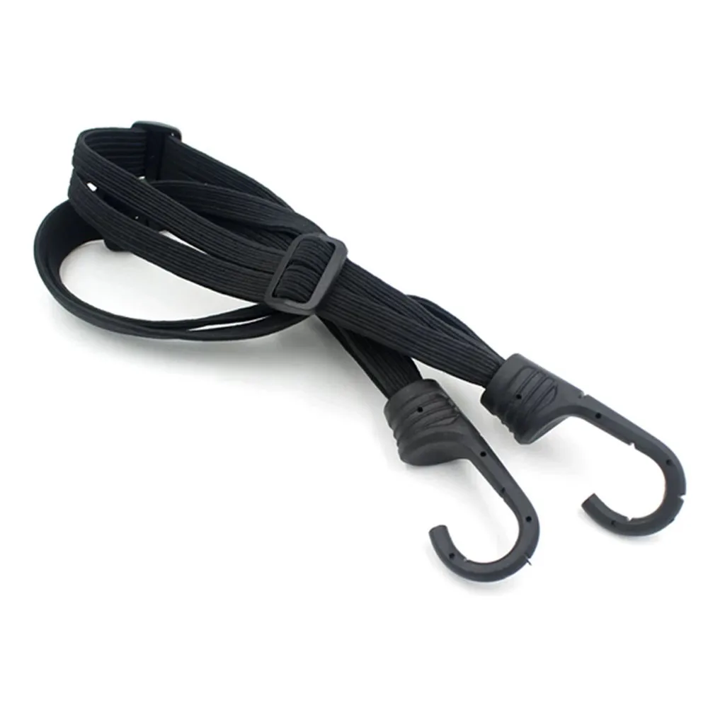 60cm Motorcycle Helmet Rope Net Bike Luggage Strap Hook Elastic Universal Motos Helmet Tape String Accessories